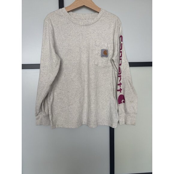 Carhartt Girls T-Shirt Size SMALL 8 Long Sleeve Top. - Picture 5 of 13